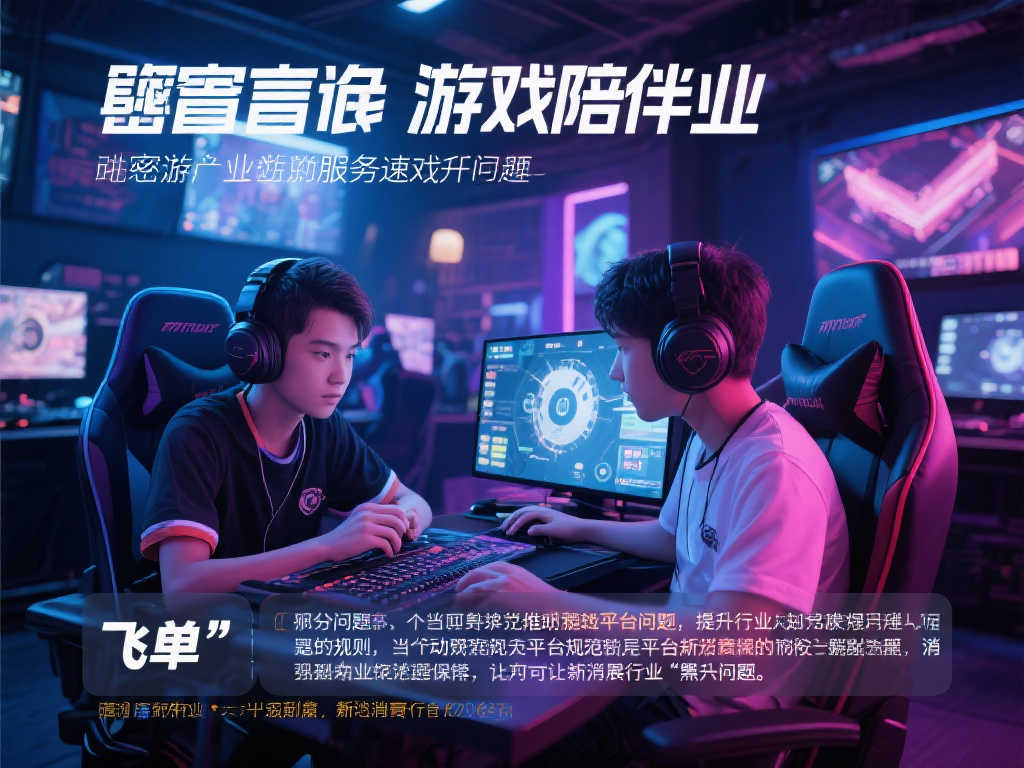 揭秘游戏陪练‘飞单’乱象,平台规范管理助力新消费健康成长 揭秘游戏陪练‘飞单’乱象,平台规范管理助力新消费健康成长